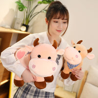 Cute Cow Plush Toy Soft Animal Cattle