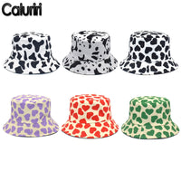 Cotton Cow Print Hat