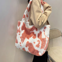 Fashion Women Cow Print Shoulder Bags