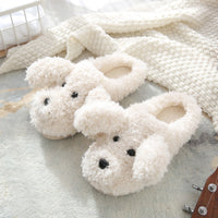 Cute Cow Fluffy Slippers For Children