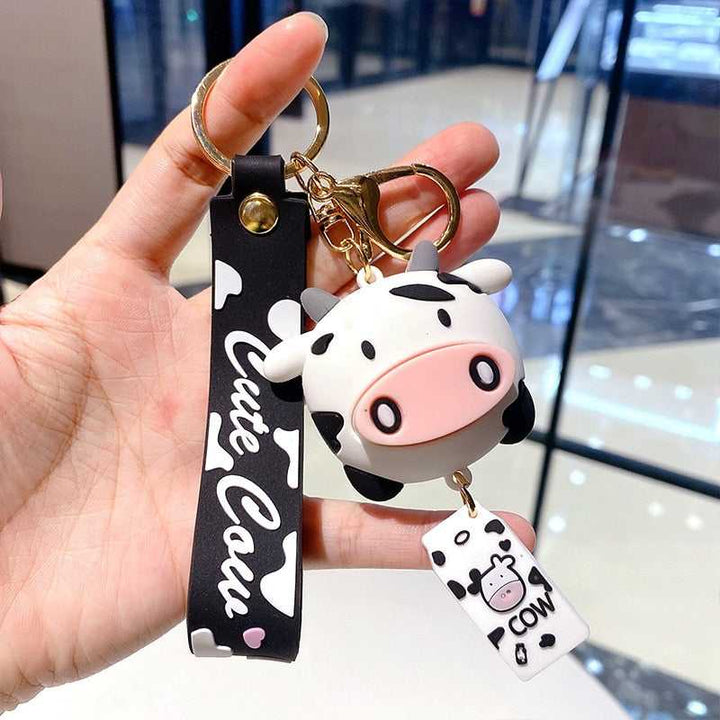 Cow Cute Car Keychain