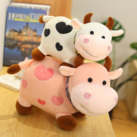 Cute Cow Plush Toy Soft Animal Cattle