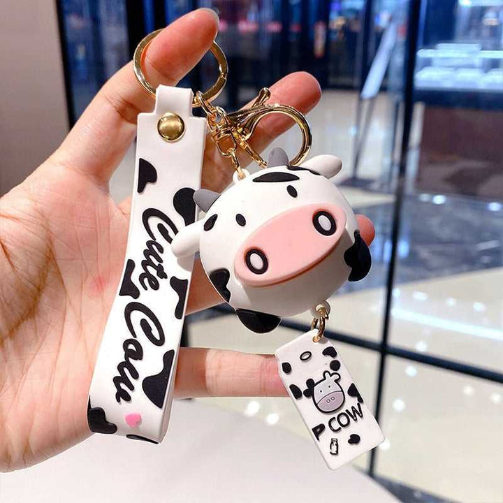 Cow Cute Car Keychain