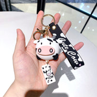 Cow Cute Car Keychain