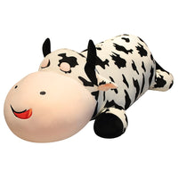 80-120cm Giant Size Lying Cow Soft Plush Sleep Pillow