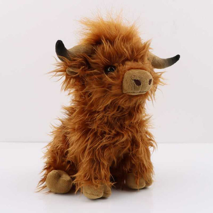 Highland Cow Plush Doll