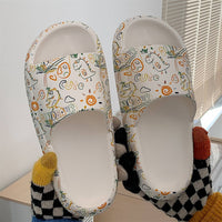 Cow Pattern Women Slippers