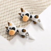 Cute Cow Stud Earring for Women