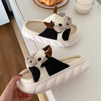 Cute Cow Shape Non-slip Thick Sole Sandals