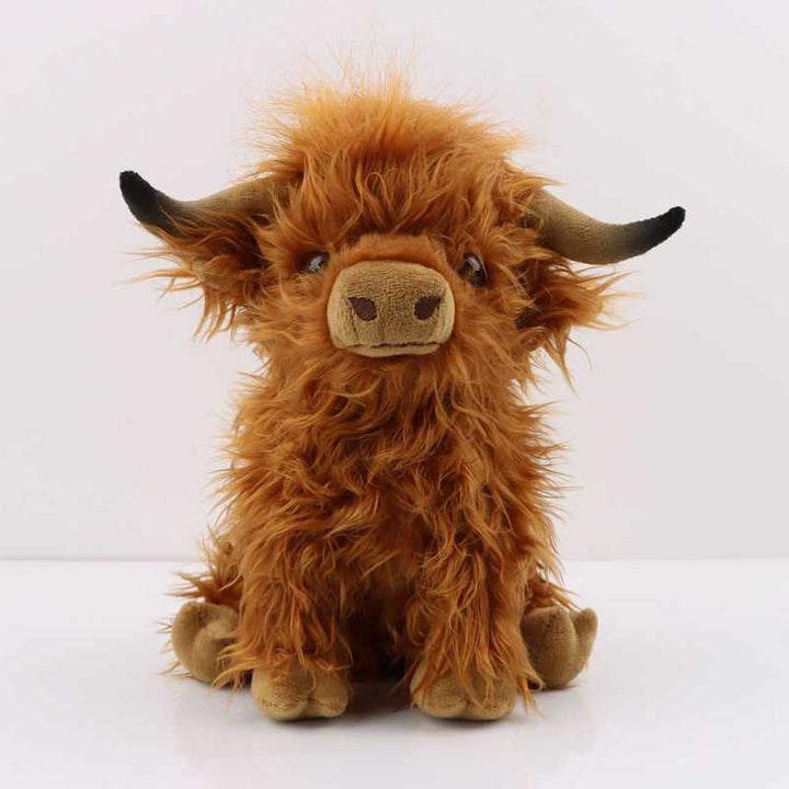 Highland Cow Plush Doll