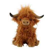 Highland Cow Plush Doll