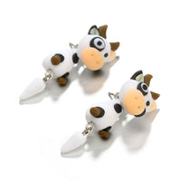 Cute Cow Stud Earring for Women