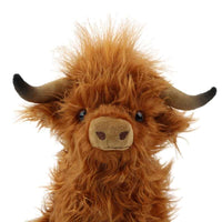 Highland Cow Plush Doll