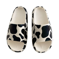 Cow Pattern Women Slippers